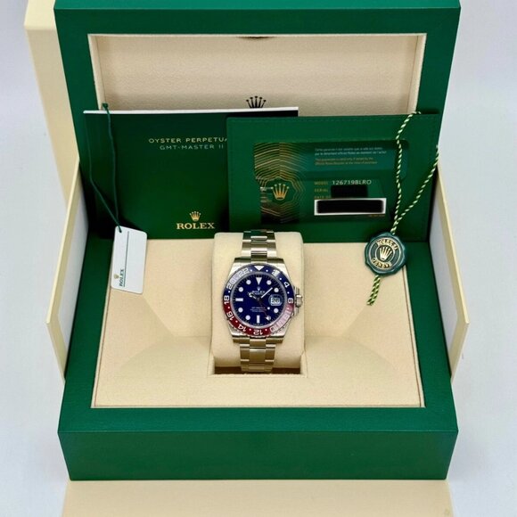 NEW 2025 Rolex GMT-Master II “Pepsi” 40mm 126719BLRO White Gold Oyster - Picture 1 of 10
